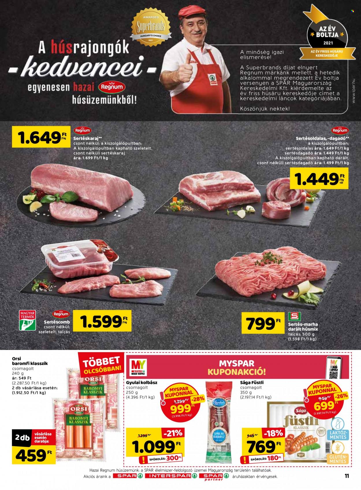 SPAR akciós újságok - 2022.03.17 - 2022.03.23. Oldal 15
