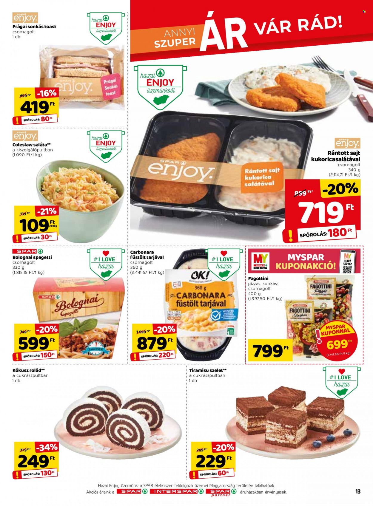 SPAR akciós újságok - 2022.03.17 - 2022.03.23. Oldal 17