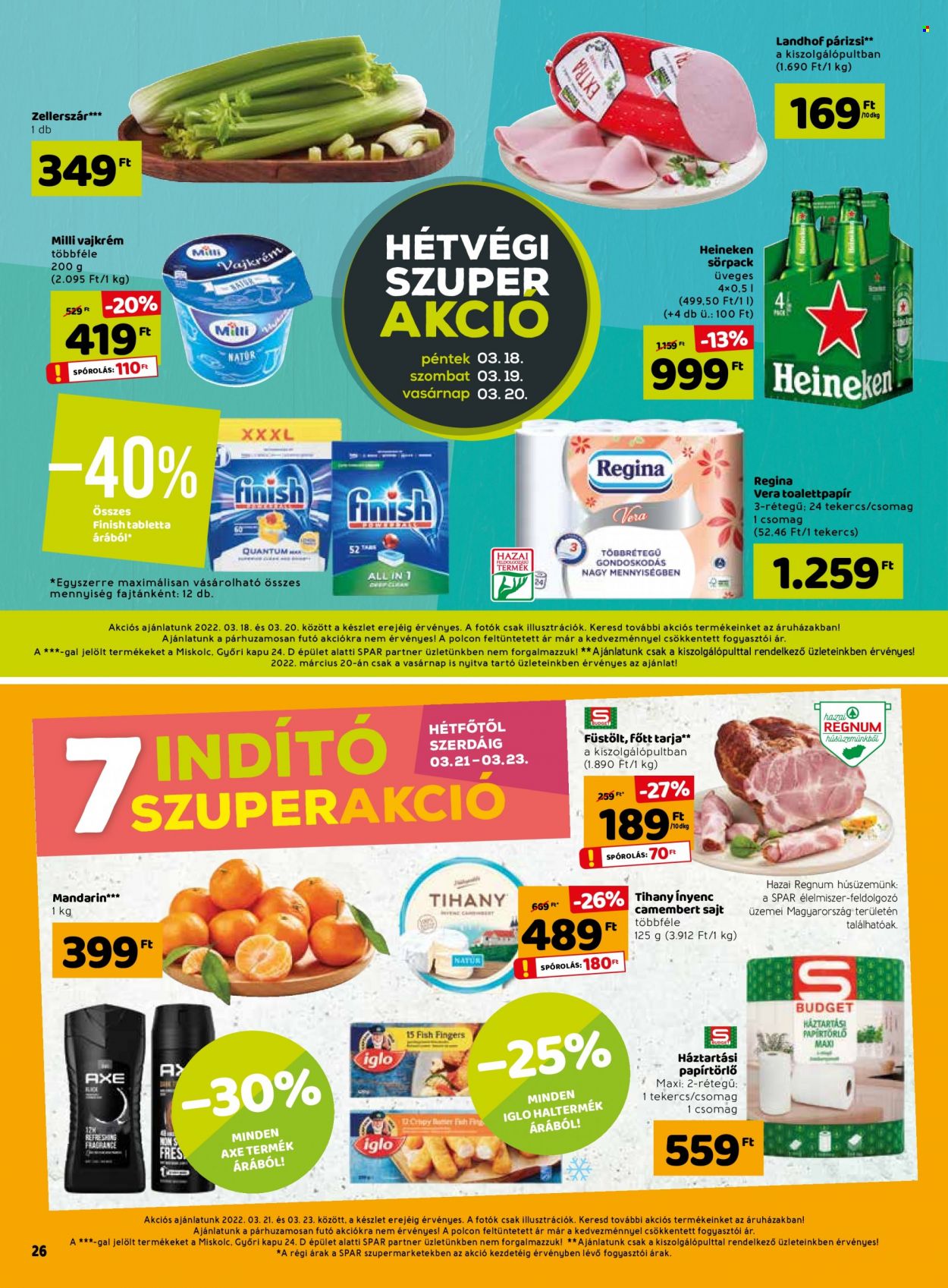 SPAR akciós újságok - 2022.03.17 - 2022.03.23. Oldal 34