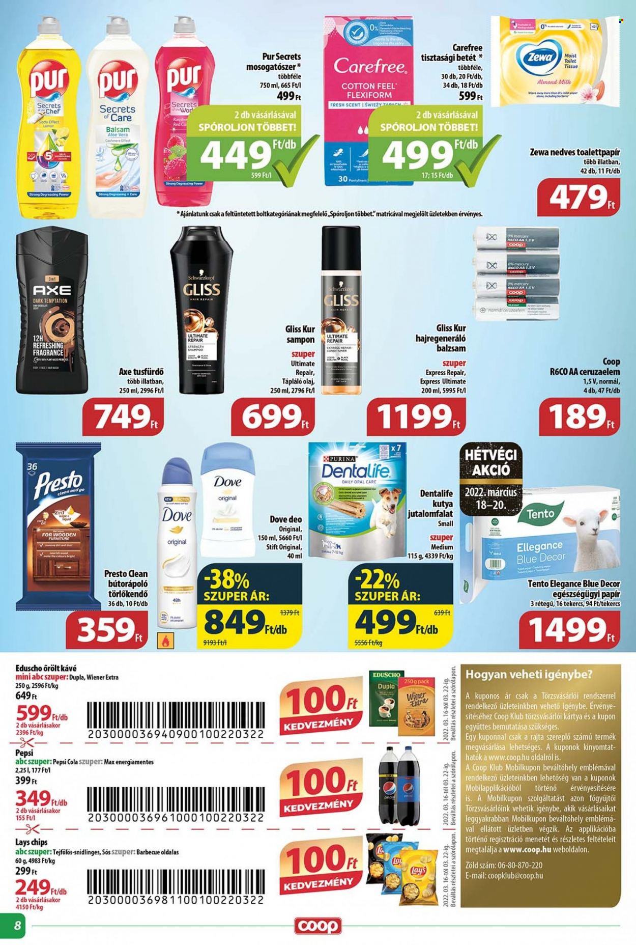 Coop akciós újságok - 2022.03.16 - 2022.03.22. Oldal 8