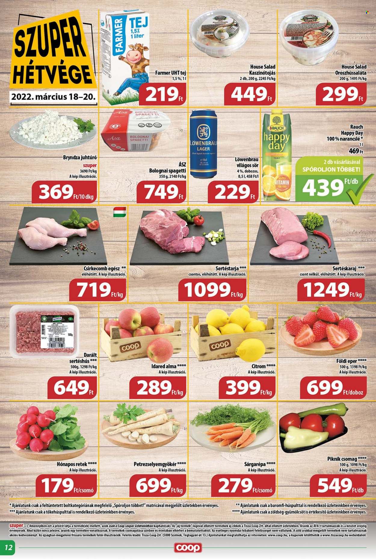 Coop akciós újságok - 2022.03.16 - 2022.03.22. Oldal 12