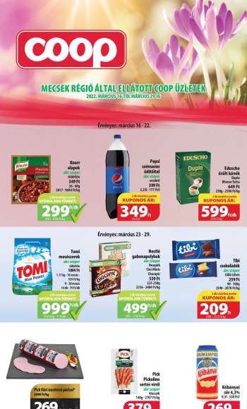Újság Coop - 2022.03.16 - 2022.03.29.