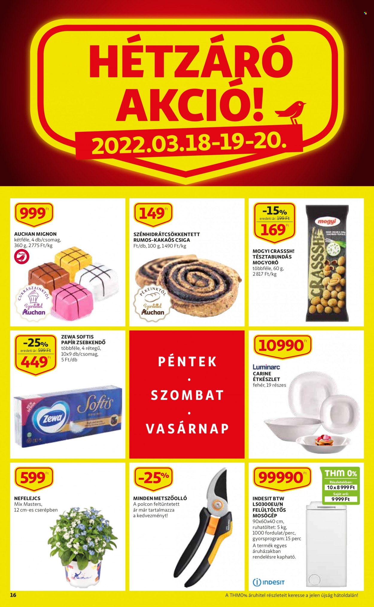 Auchan akciós újságok - 2022.03.17 - 2022.03.23. Oldal 16