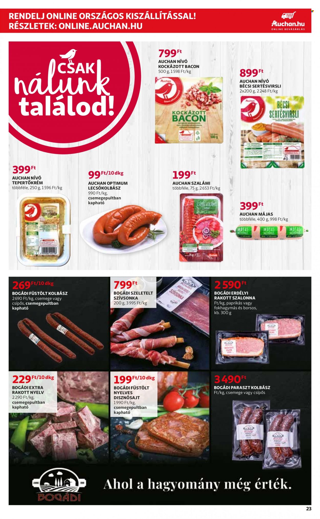 Auchan akciós újságok - 2022.03.17 - 2022.03.23. Oldal 23
