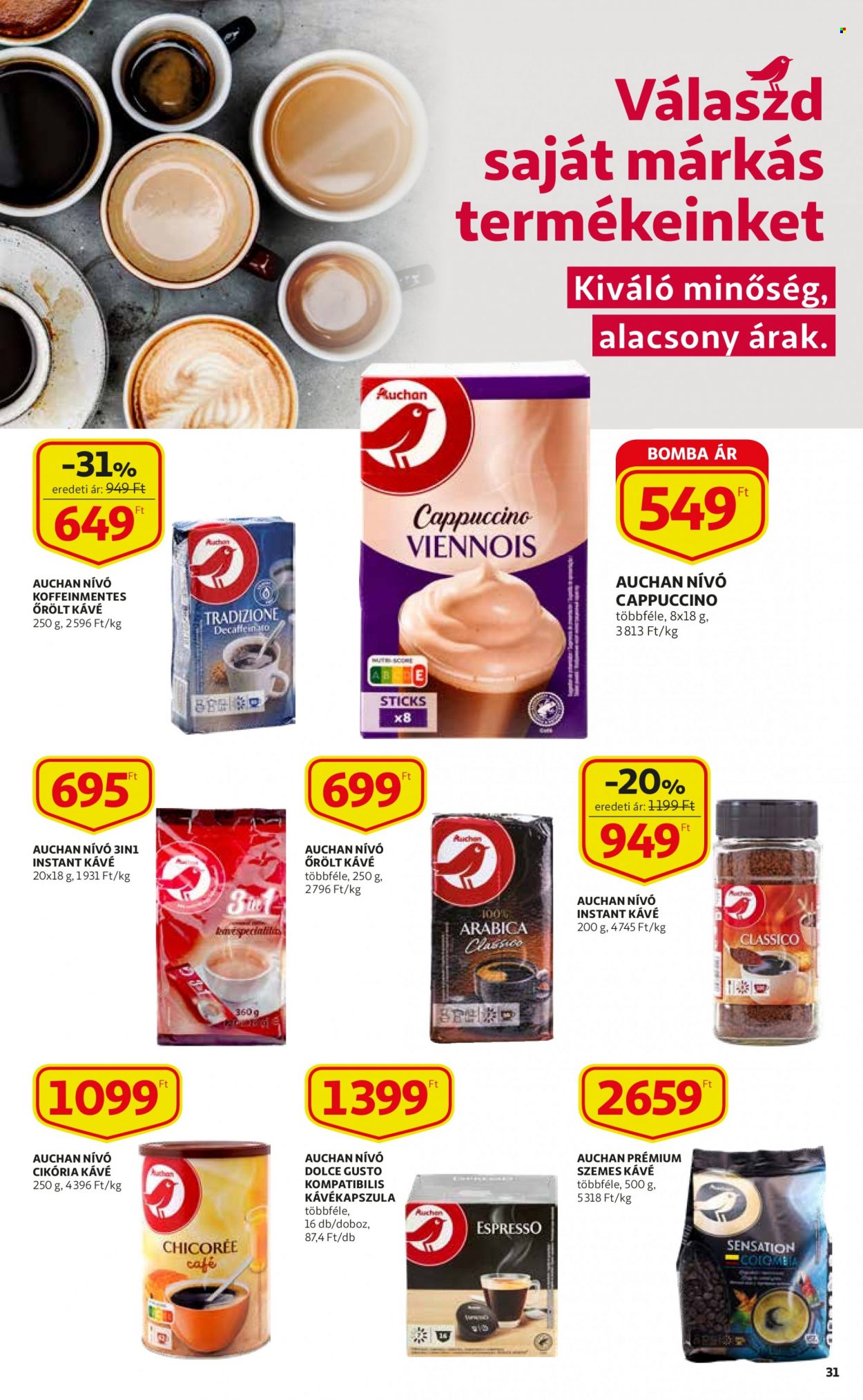 Auchan akciós újságok - 2022.03.17 - 2022.03.23. Oldal 31