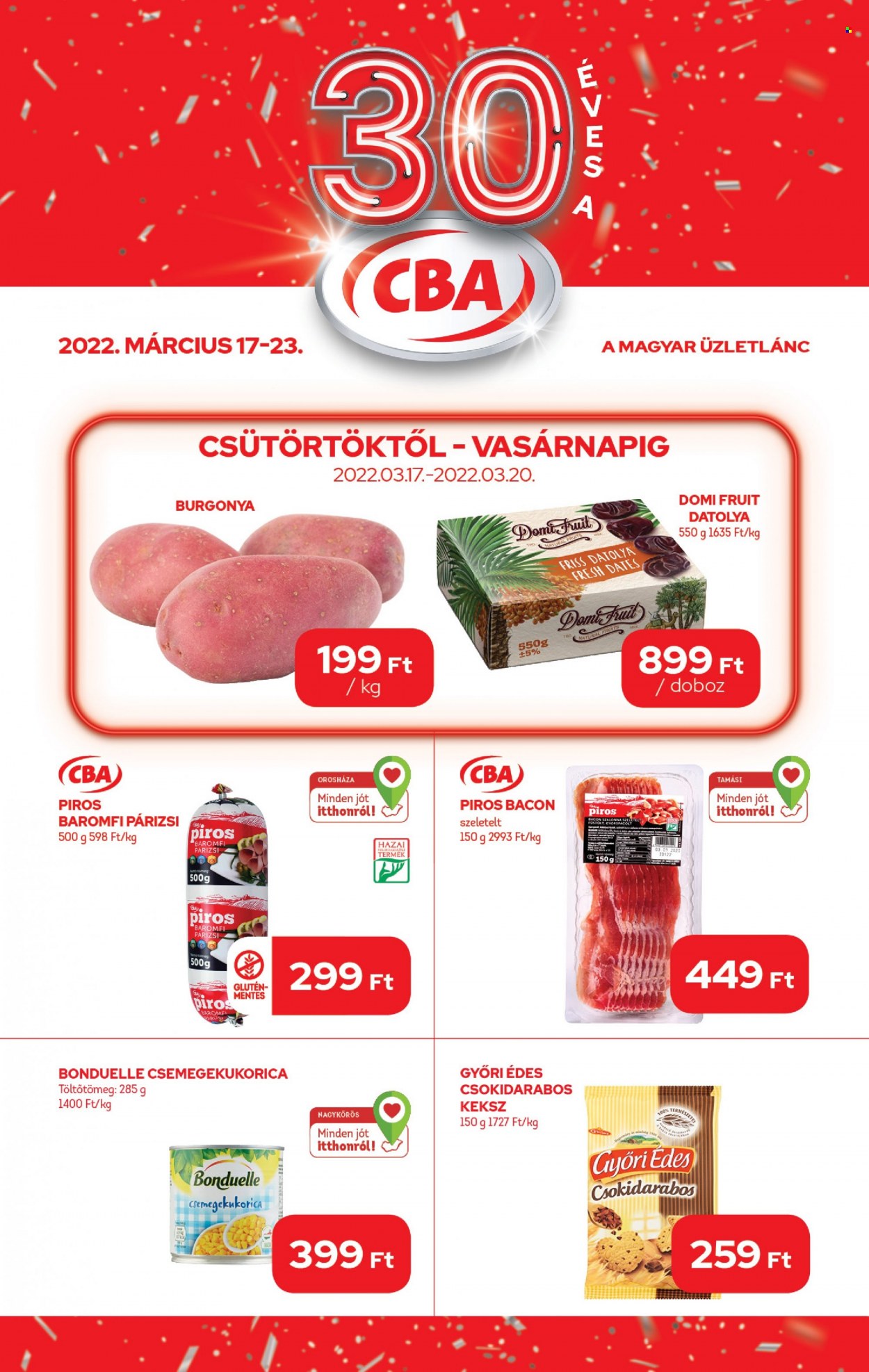 CBA akciós újságok - 2022.03.17 - 2022.03.23. Oldal 1