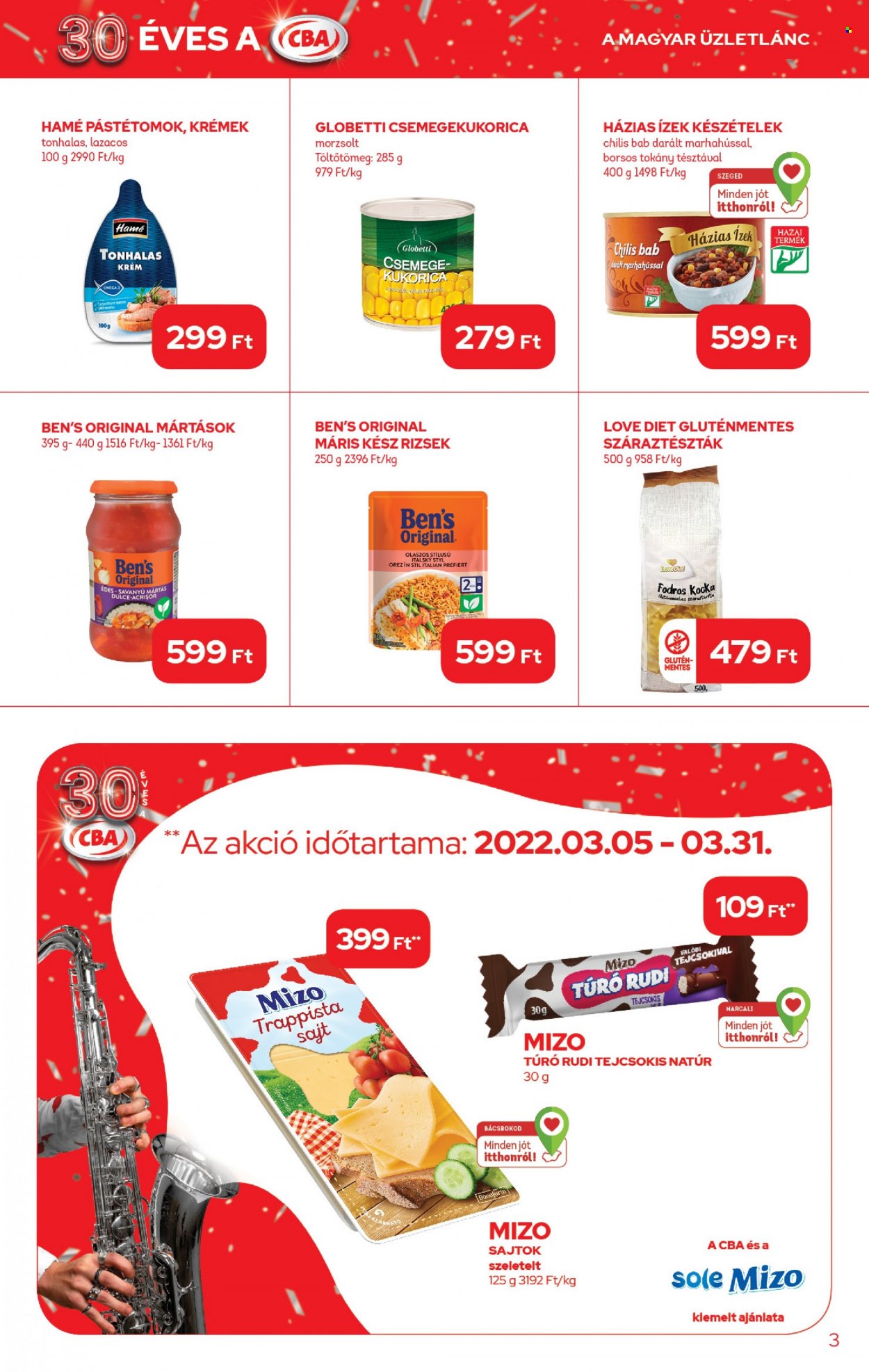 CBA akciós újságok - 2022.03.17 - 2022.03.23. Oldal 3