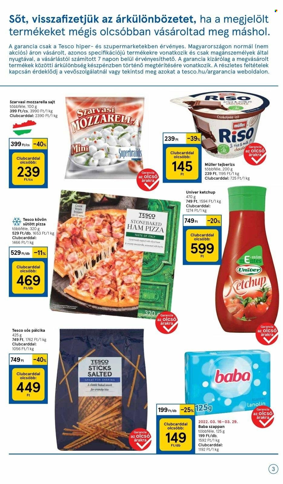 TESCO akciós újságok - 2022.03.17 - 2022.03.23. Oldal 3
