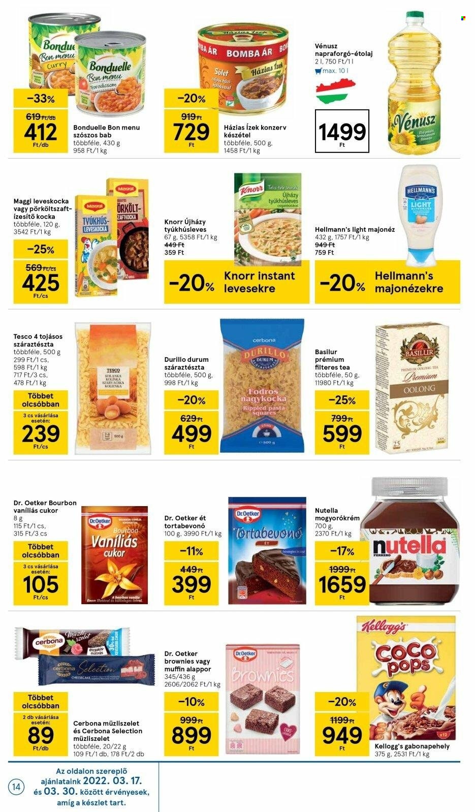 TESCO akciós újságok - 2022.03.17 - 2022.03.23. Oldal 14