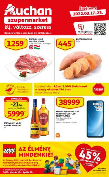 Újság Auchan - 2022.03.17 - 2022.03.23.