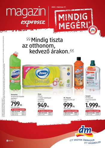 Újság dm drogerie markt - 2022.03.17 - 2022.03.31.