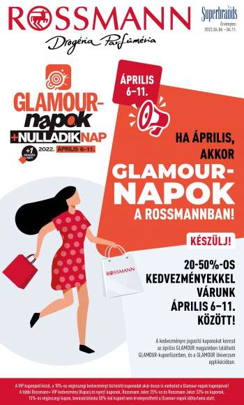 Újság Rossmann - 2022.04.06 - 2022.04.11.