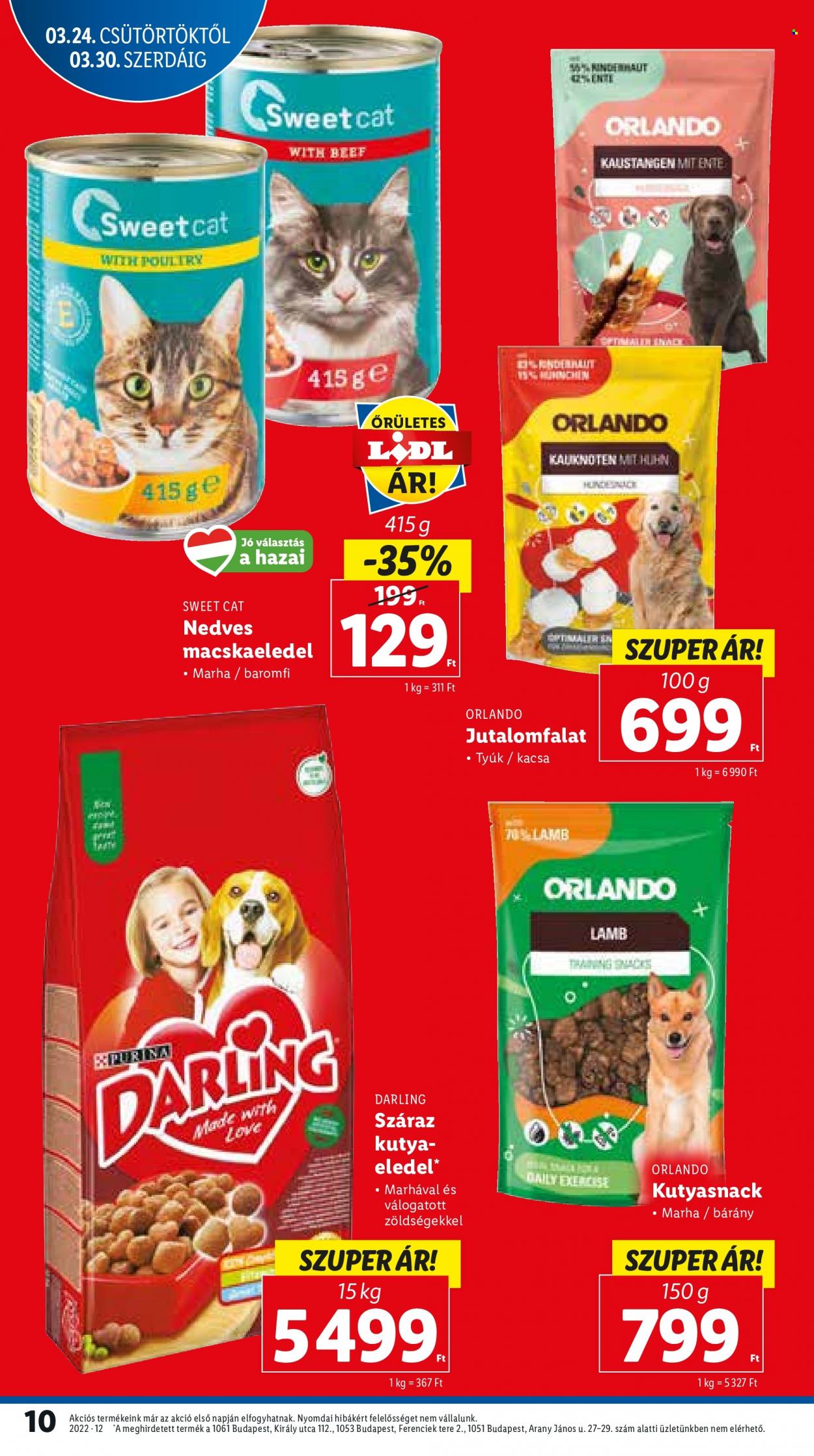 Lidl akciós újságok - 2022.03.24 - 2022.03.30. Oldal 10