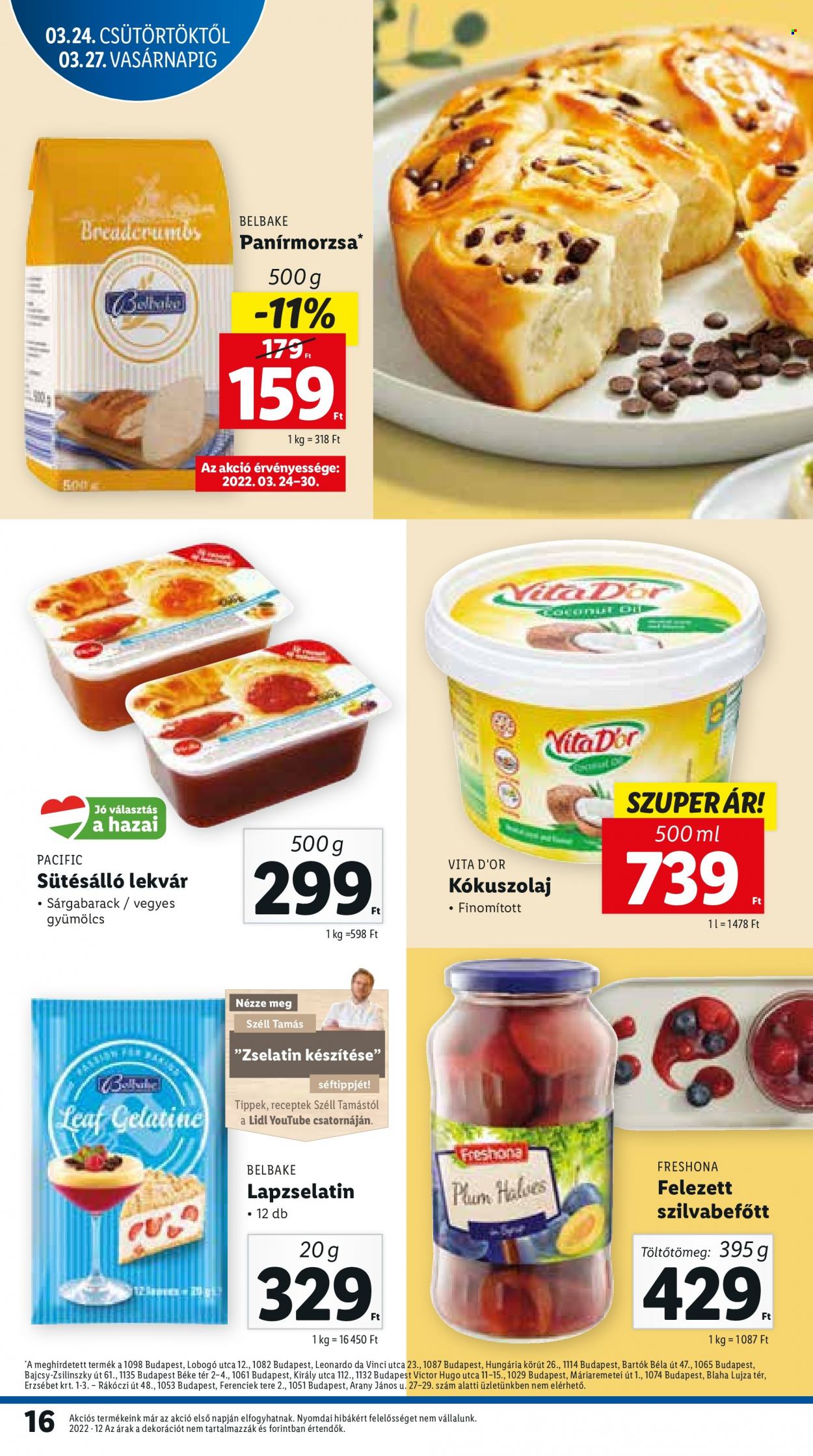 Lidl akciós újságok - 2022.03.24 - 2022.03.30. Oldal 16