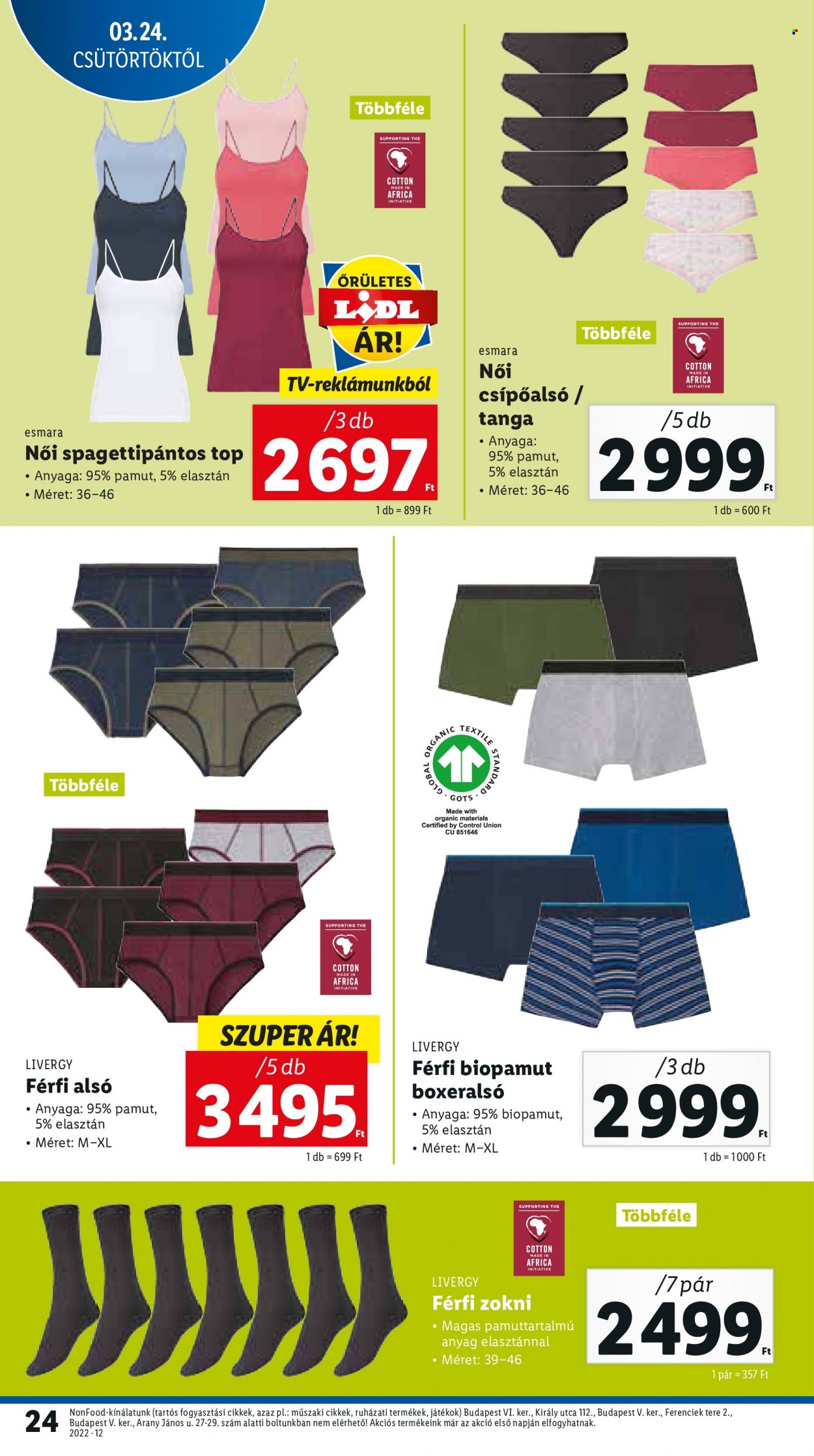 Lidl akciós újságok - 2022.03.24 - 2022.03.30. Oldal 24