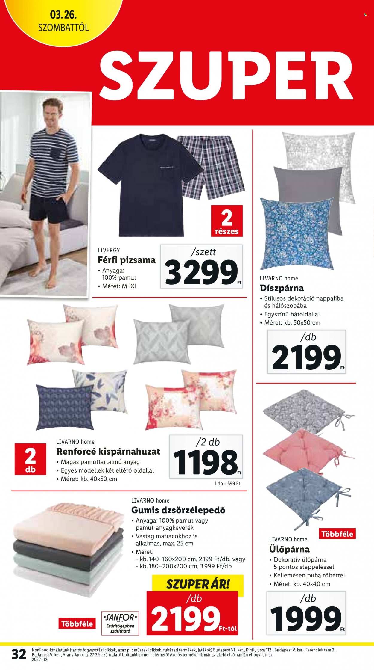 Lidl akciós újságok - 2022.03.24 - 2022.03.30. Oldal 32