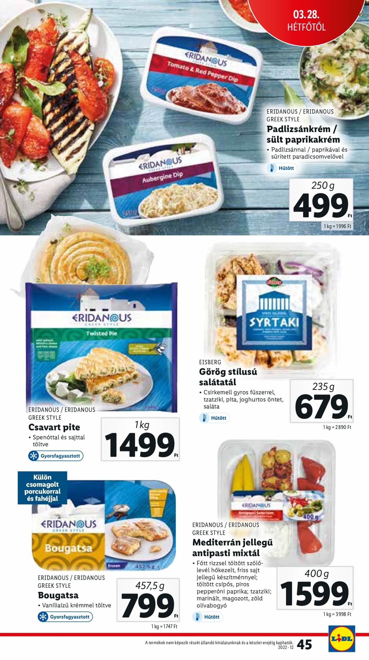 Lidl akciós újságok - 2022.03.24 - 2022.03.30. Oldal 45