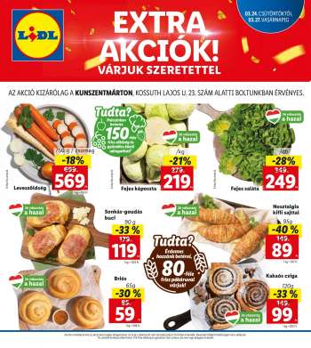 Újság Lidl - 2022.03.24 - 2022.03.27.