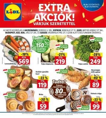 Újság Lidl - 2022.03.24 - 2022.03.27.