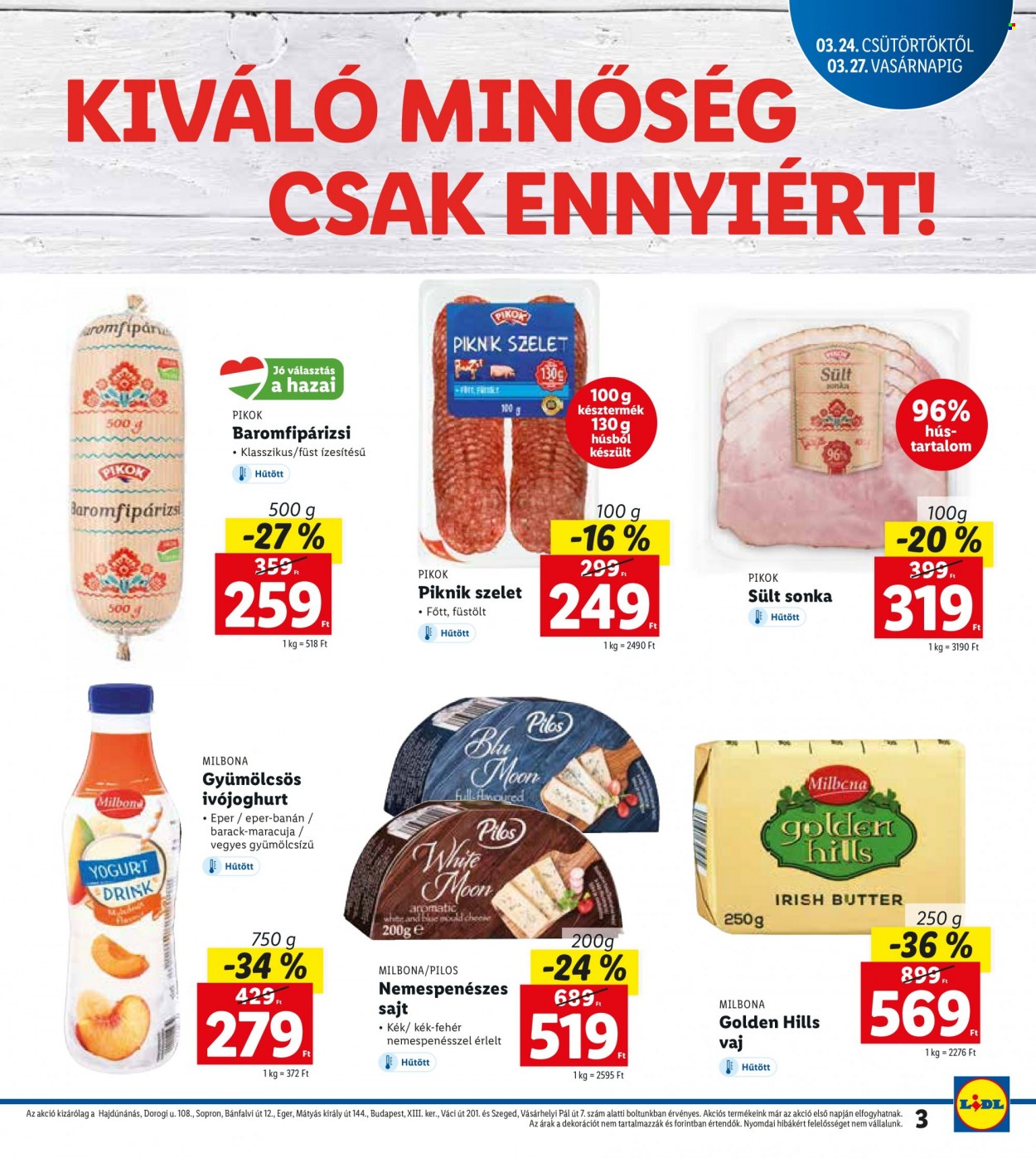 Lidl akciós újságok - 2022.03.24 - 2022.03.27. Oldal 3