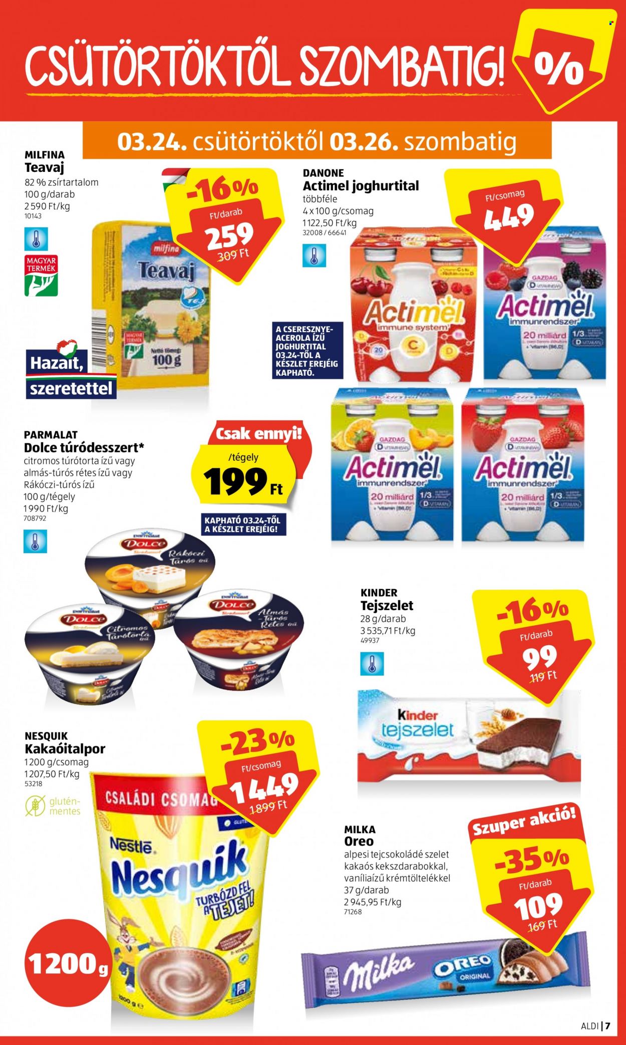Aldi akciós újságok - 2022.03.24 - 2022.03.30. Oldal 7