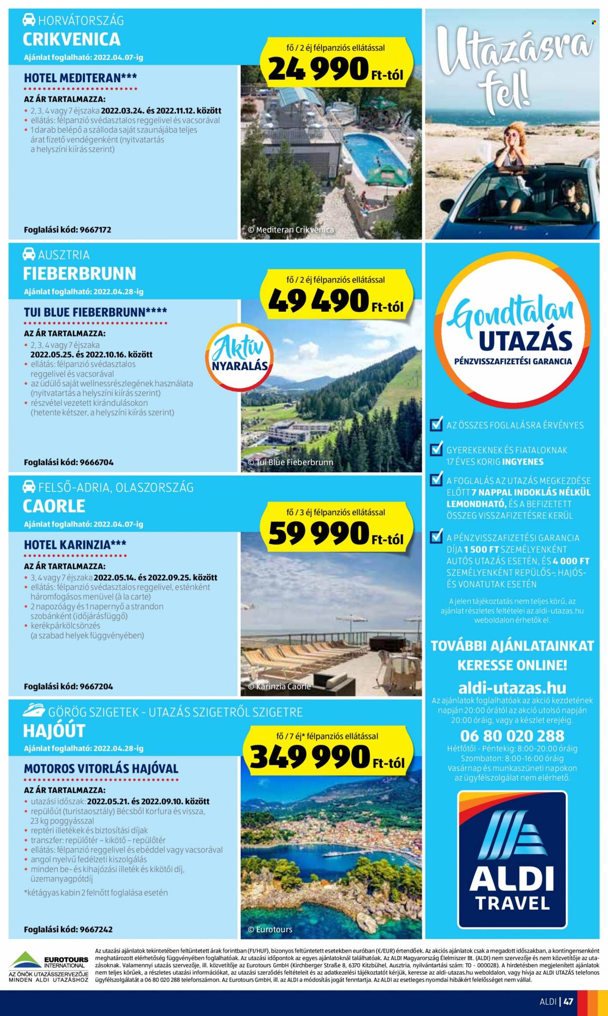 Aldi akciós újságok - 2022.03.24 - 2022.03.30. Oldal 47