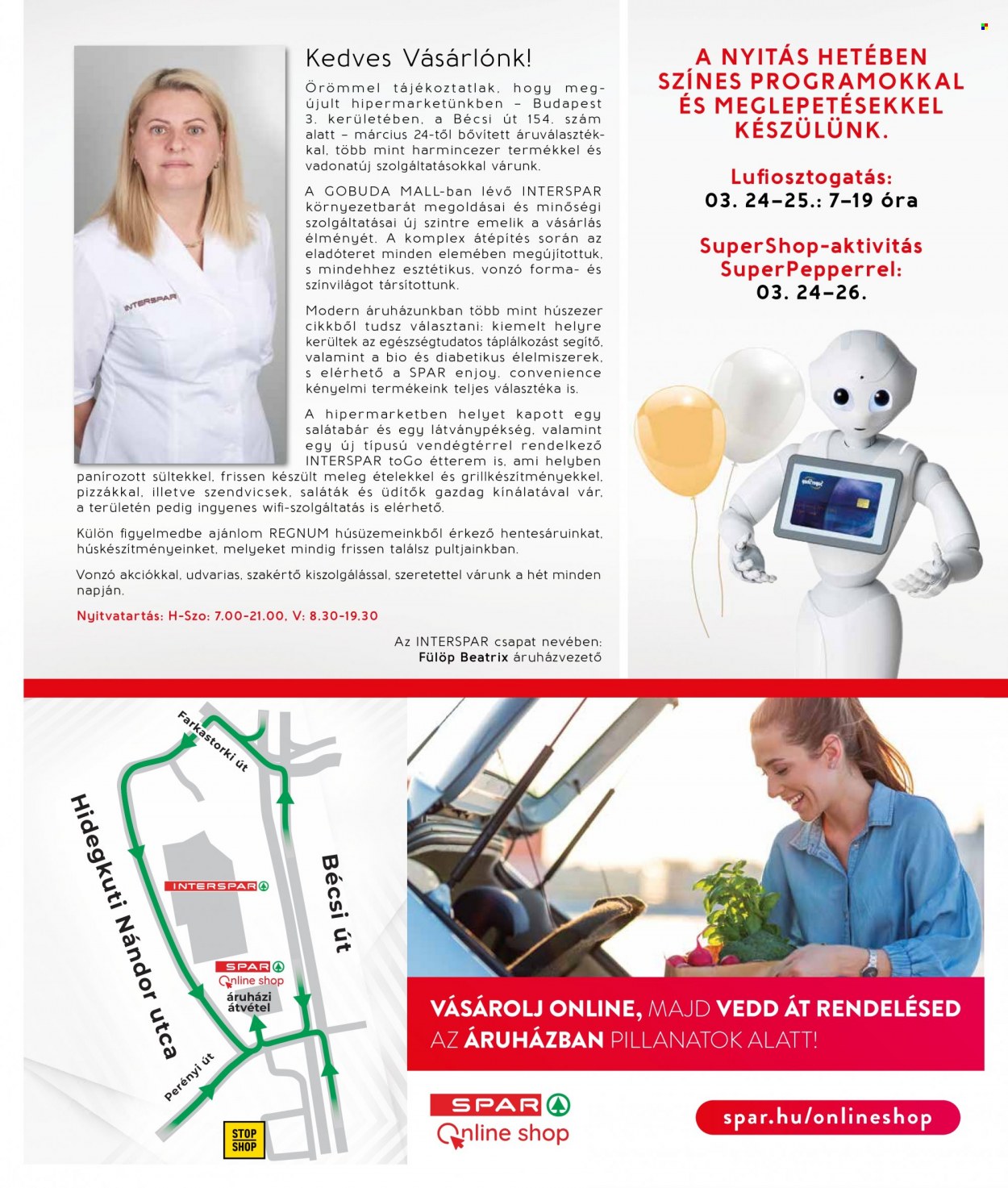 INTERSPAR akciós újságok - 2022.03.24 - 2022.03.30. Oldal 2