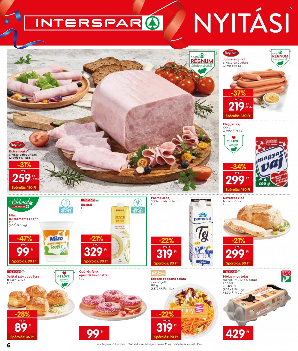INTERSPAR akciós újságok - 2022.03.24 - 2022.03.30. Oldal 6