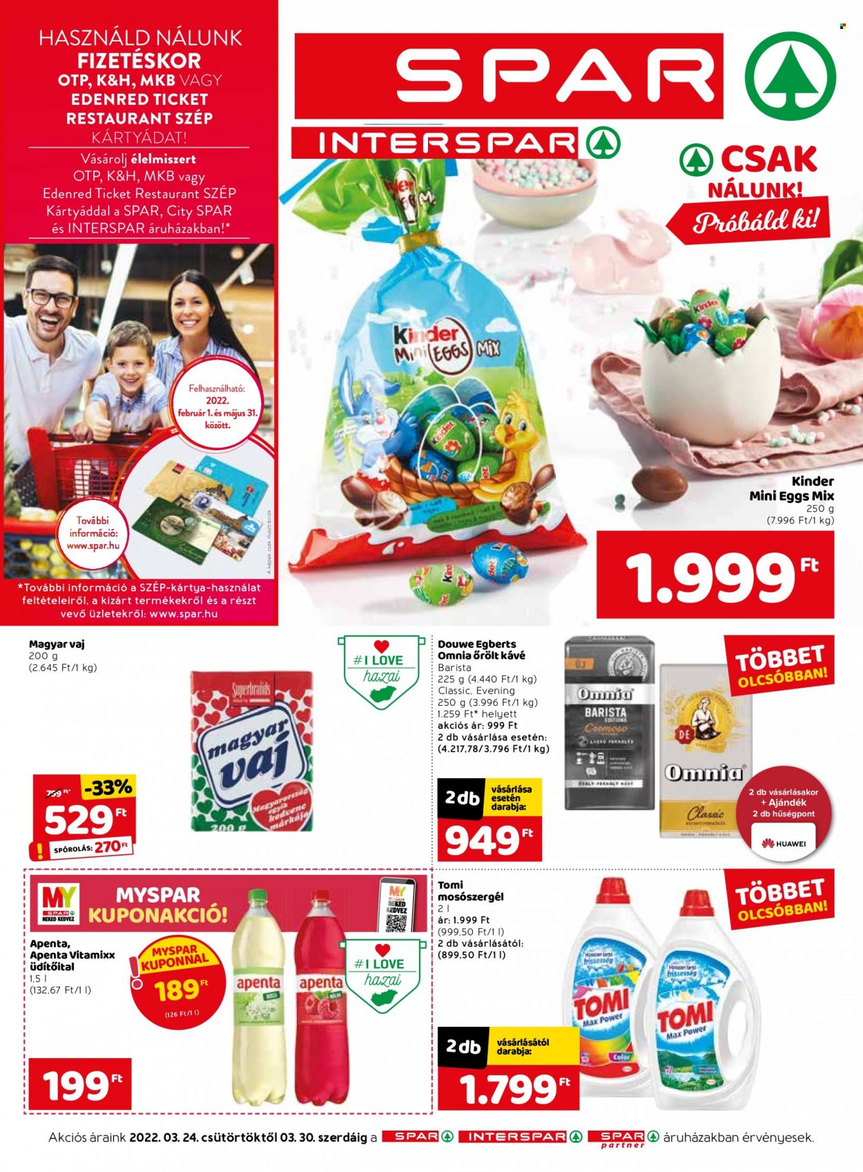 SPAR akciós újságok - 2022.03.24 - 2022.03.30. Oldal 1