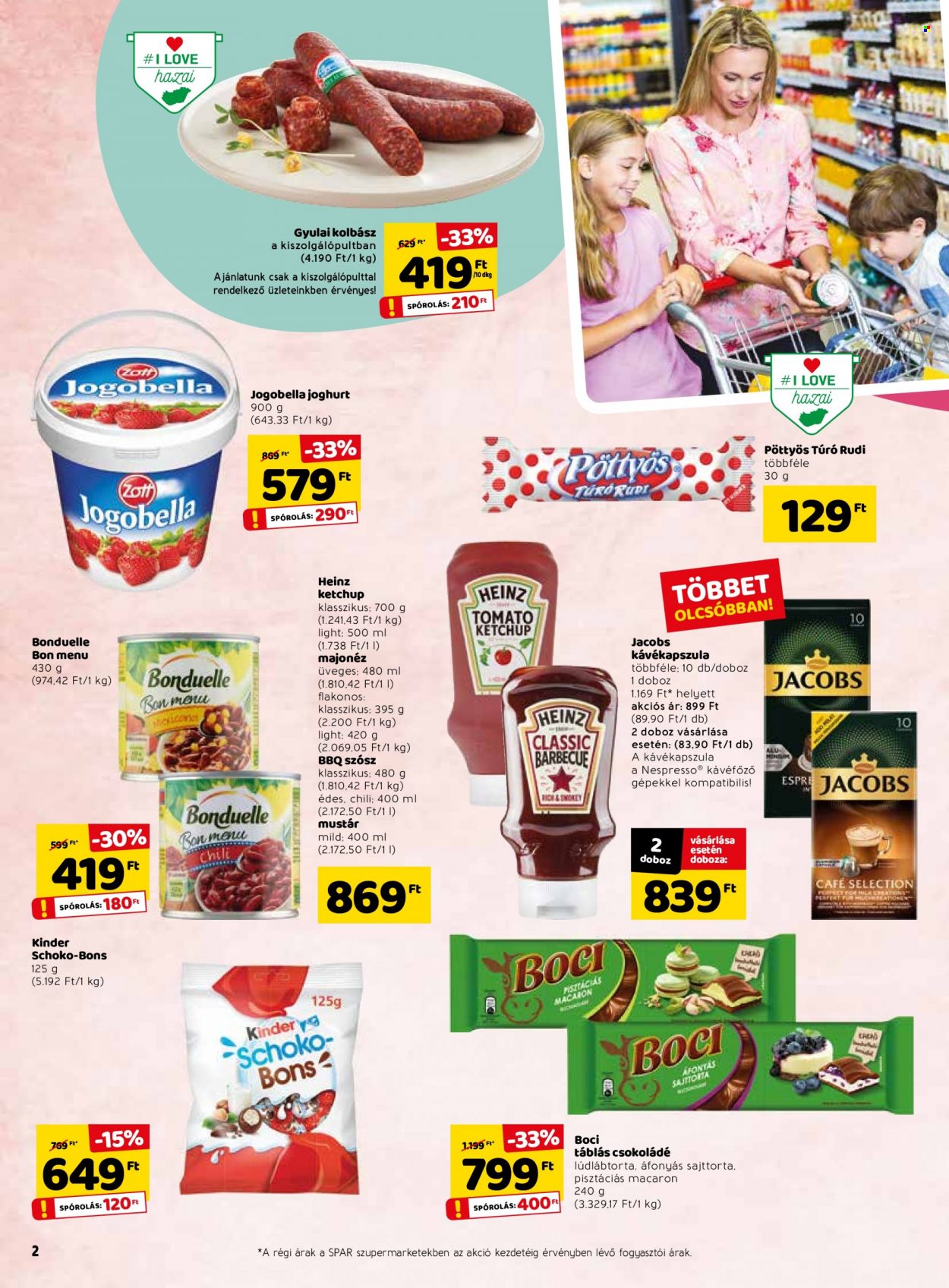 SPAR akciós újságok - 2022.03.24 - 2022.03.30. Oldal 2