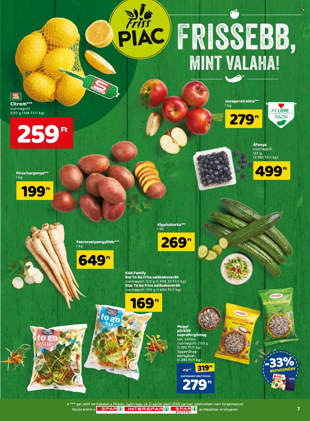 SPAR akciós újságok - 2022.03.24 - 2022.03.30. Oldal 9
