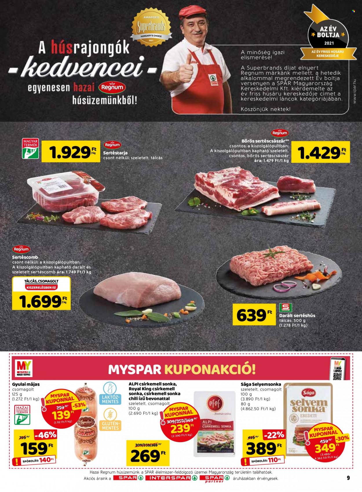 SPAR akciós újságok - 2022.03.24 - 2022.03.30. Oldal 13