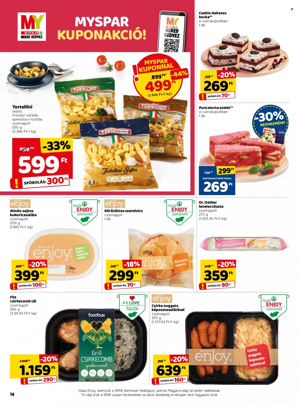 SPAR akciós újságok - 2022.03.24 - 2022.03.30. Oldal 20