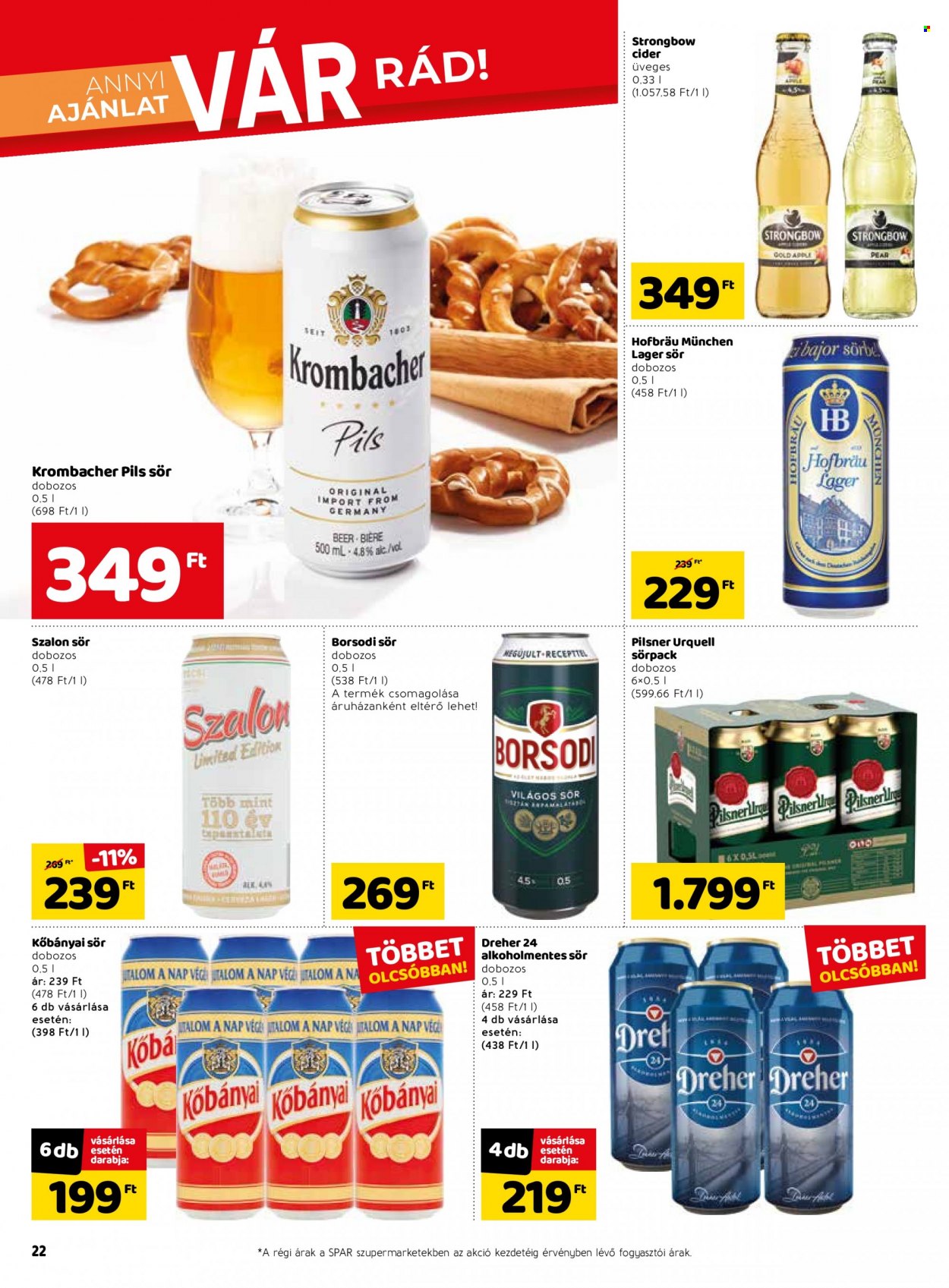 SPAR akciós újságok - 2022.03.24 - 2022.03.30. Oldal 30