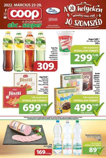 Újság Coop - 2022.03.23 - 2022.03.29.