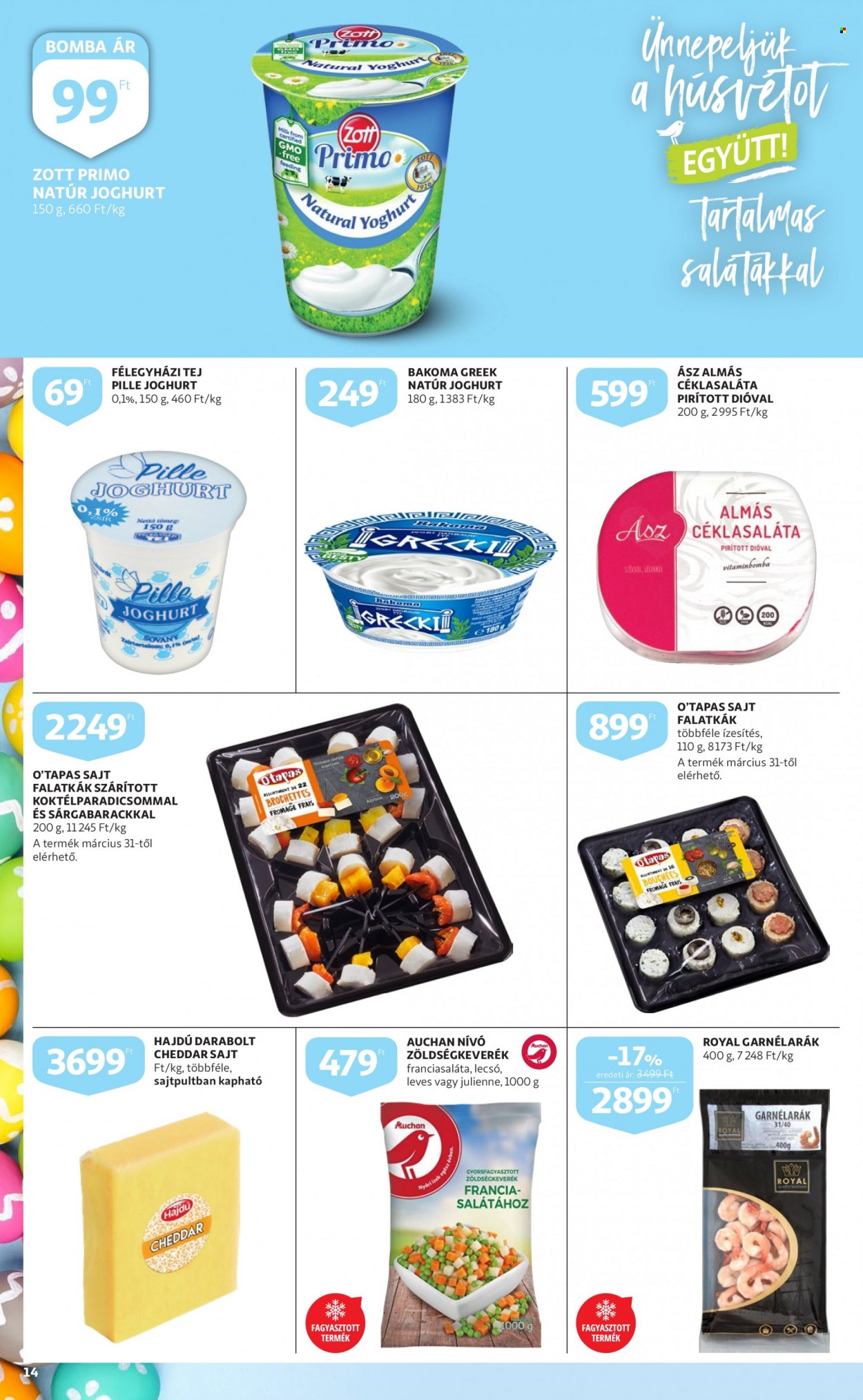 Auchan akciós újságok - 2022.03.24 - 2022.04.16. Oldal 14