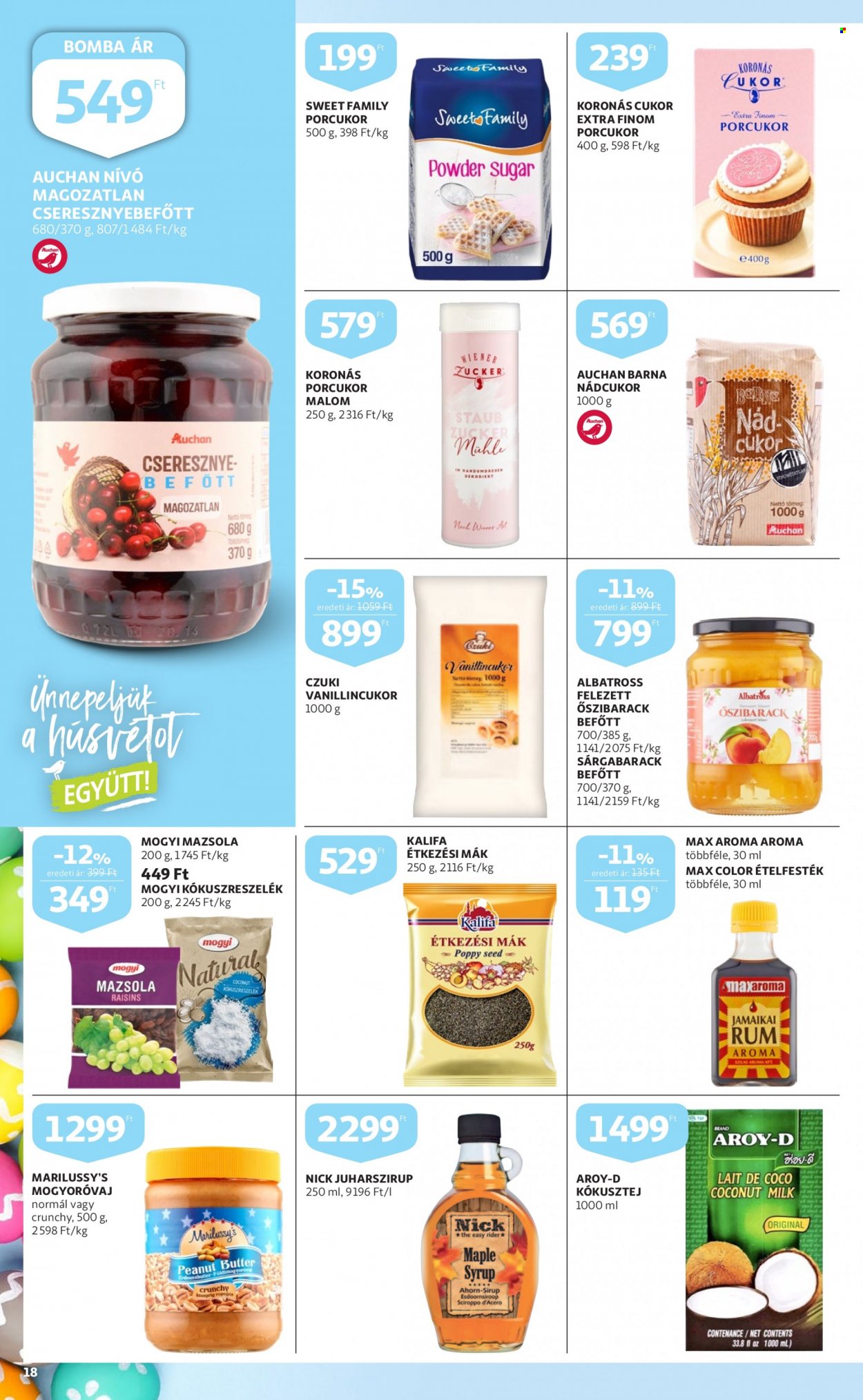 Auchan akciós újságok - 2022.03.24 - 2022.04.16. Oldal 18