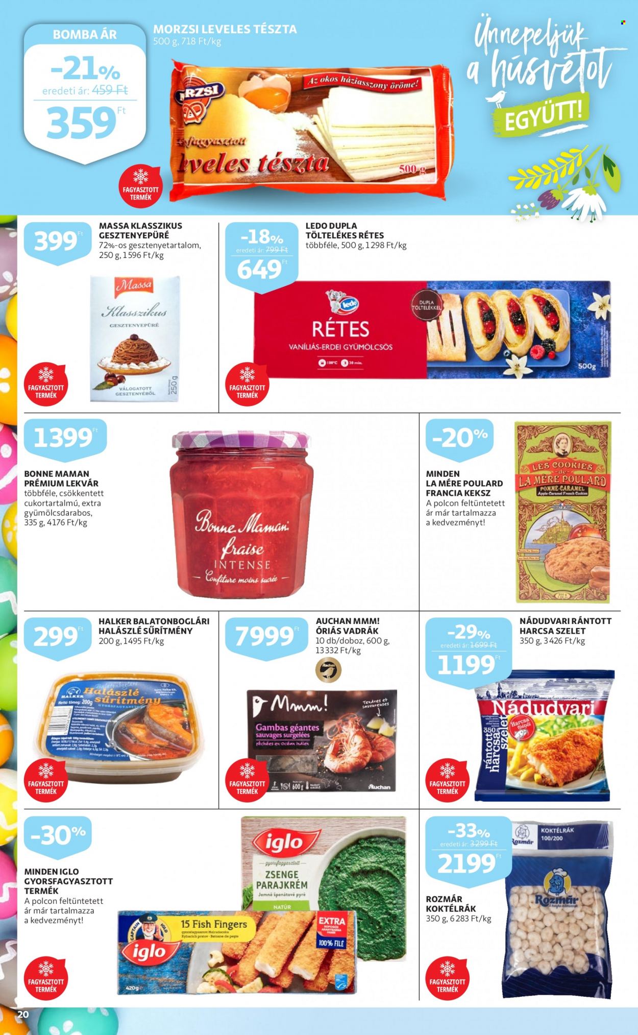 Auchan akciós újságok - 2022.03.24 - 2022.04.16. Oldal 20