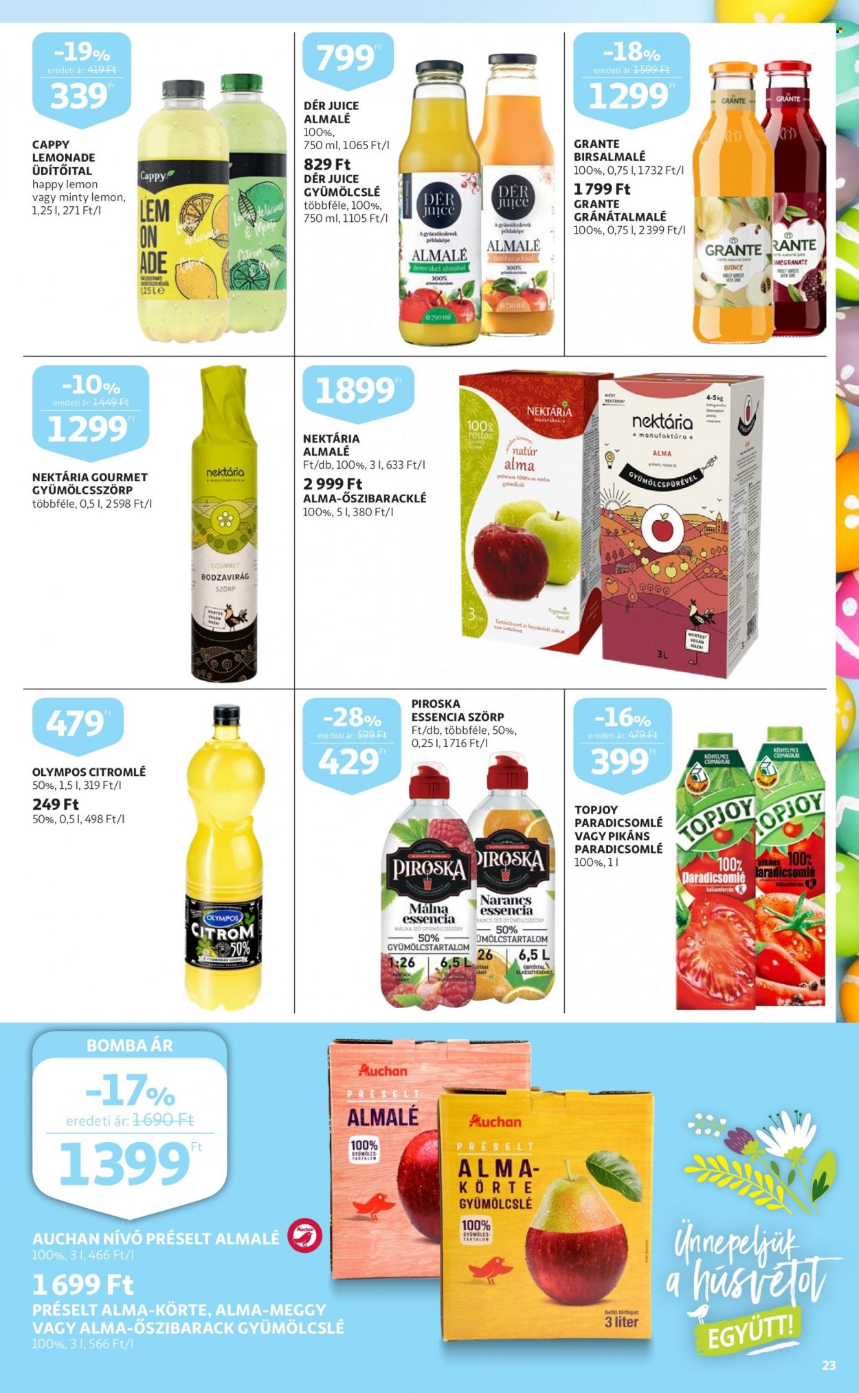 Auchan akciós újságok - 2022.03.24 - 2022.04.16. Oldal 23