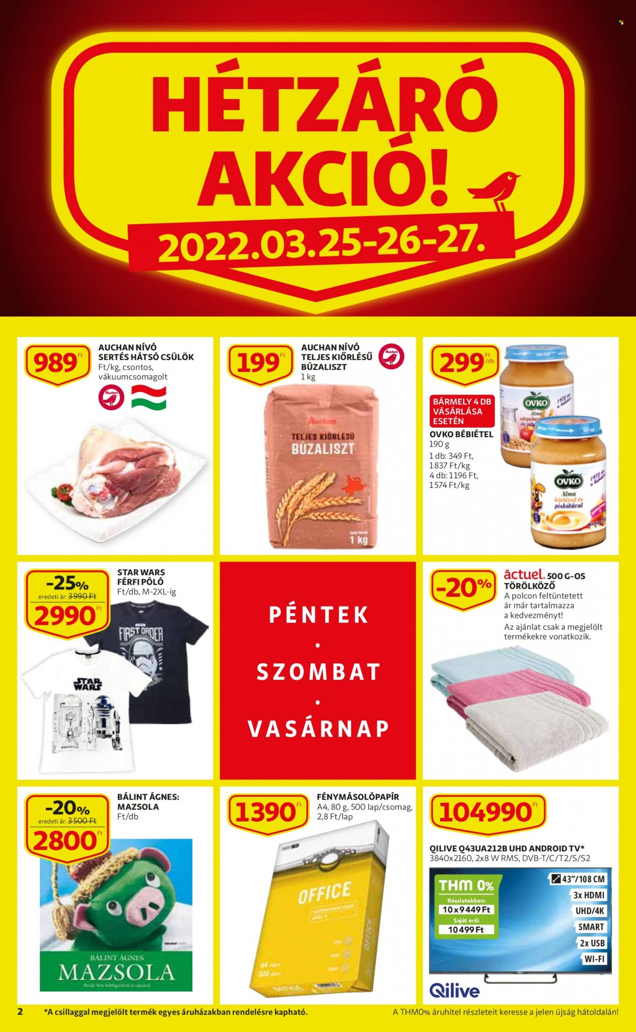 Auchan akciós újságok - 2022.03.24 - 2022.03.30. Oldal 2