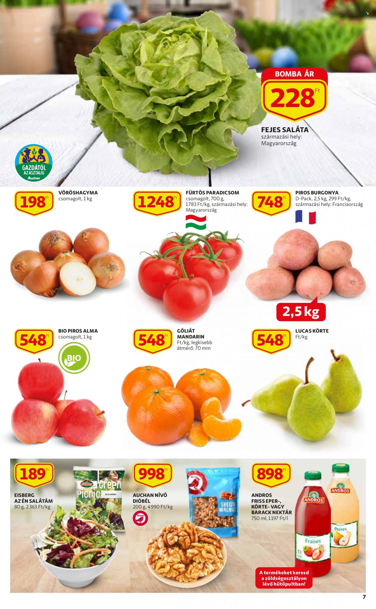 Auchan akciós újságok - 2022.03.24 - 2022.03.30. Oldal 7