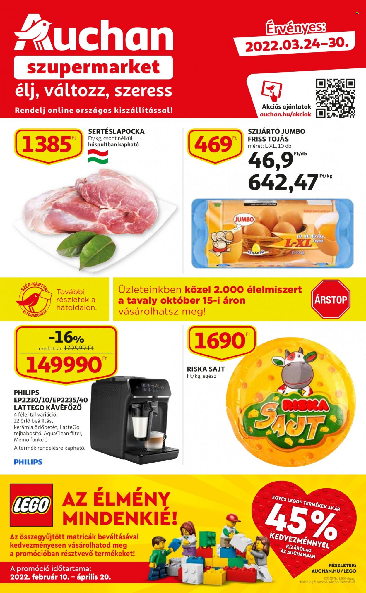 Auchan akciós újságok - 2022.03.24 - 2022.03.30. Oldal 1