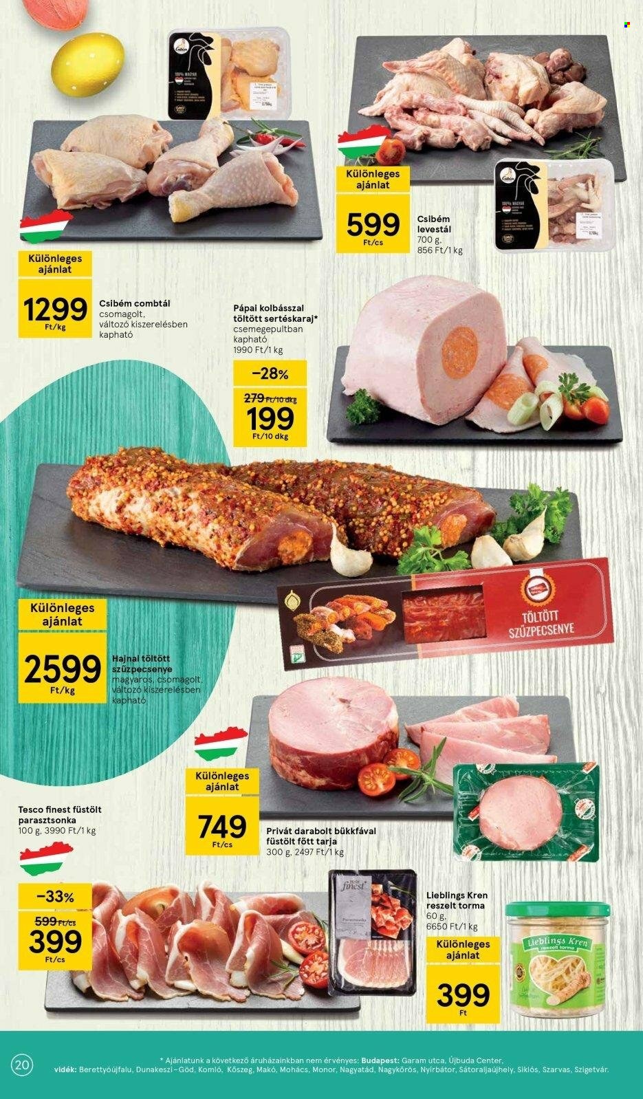 TESCO akciós újságok - 2022.03.24 - 2022.03.30. Oldal 20