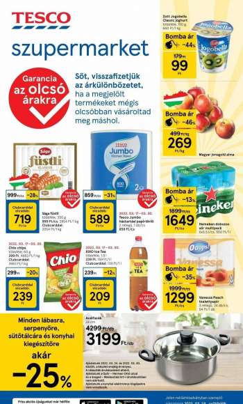 Újság TESCO - 2022.03.24 - 2022.03.30.