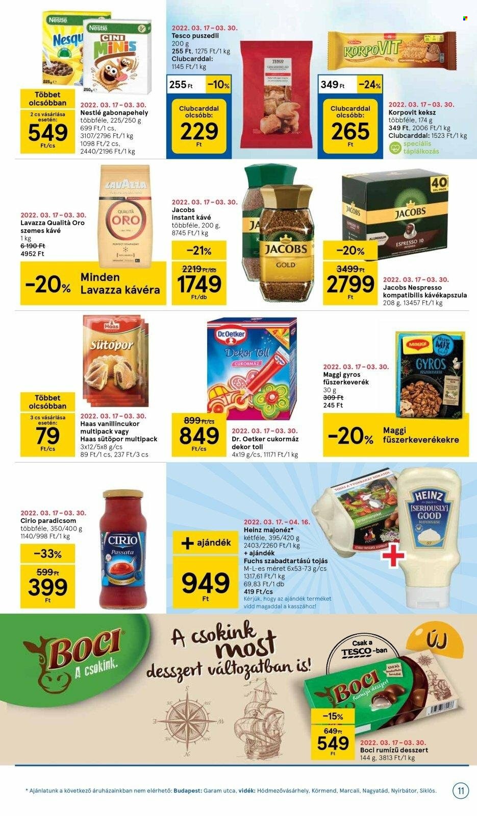TESCO akciós újságok - 2022.03.24 - 2022.03.30. Oldal 11