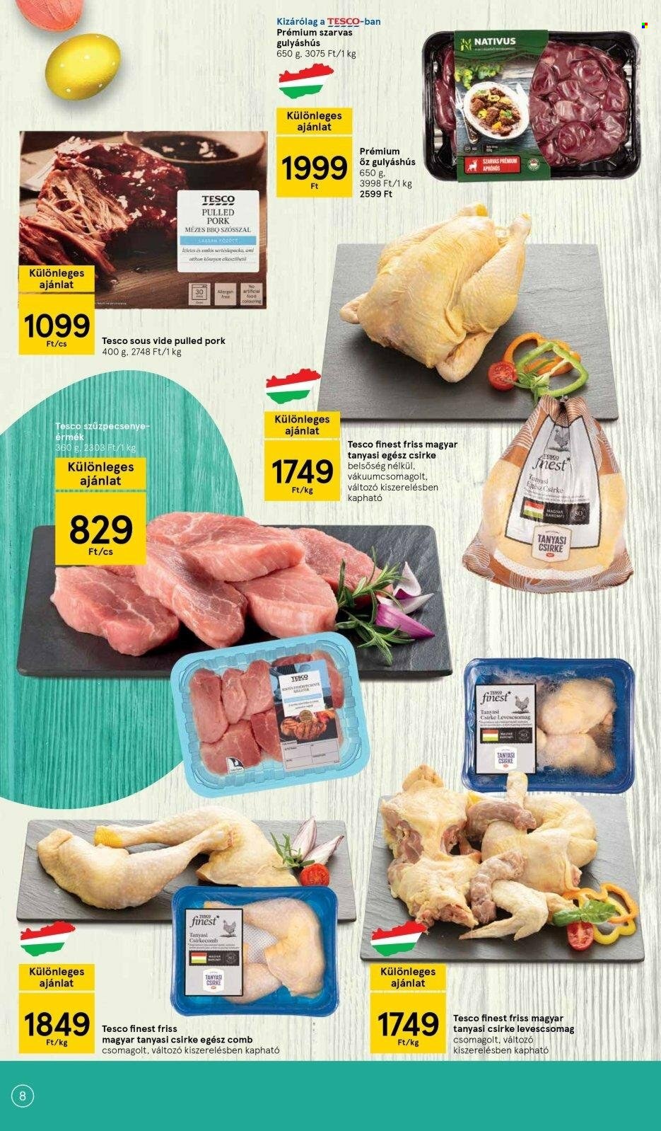 TESCO akciós újságok - 2022.03.24 - 2022.04.16. Oldal 8