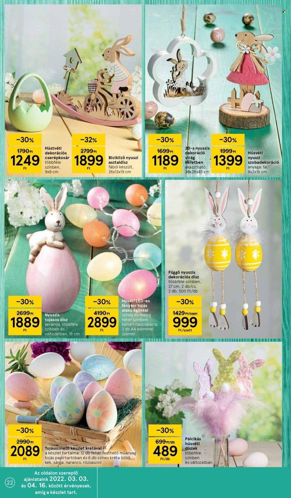 TESCO akciós újságok - 2022.03.24 - 2022.04.16. Oldal 22