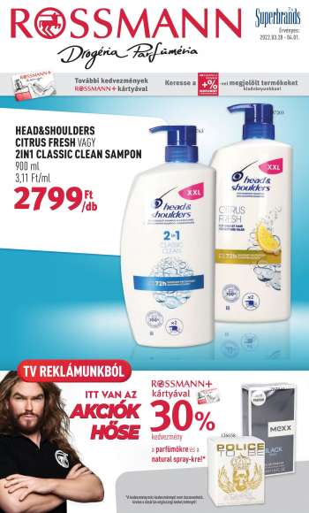 Újság Rossmann - 2022.03.28 - 2022.04.01.