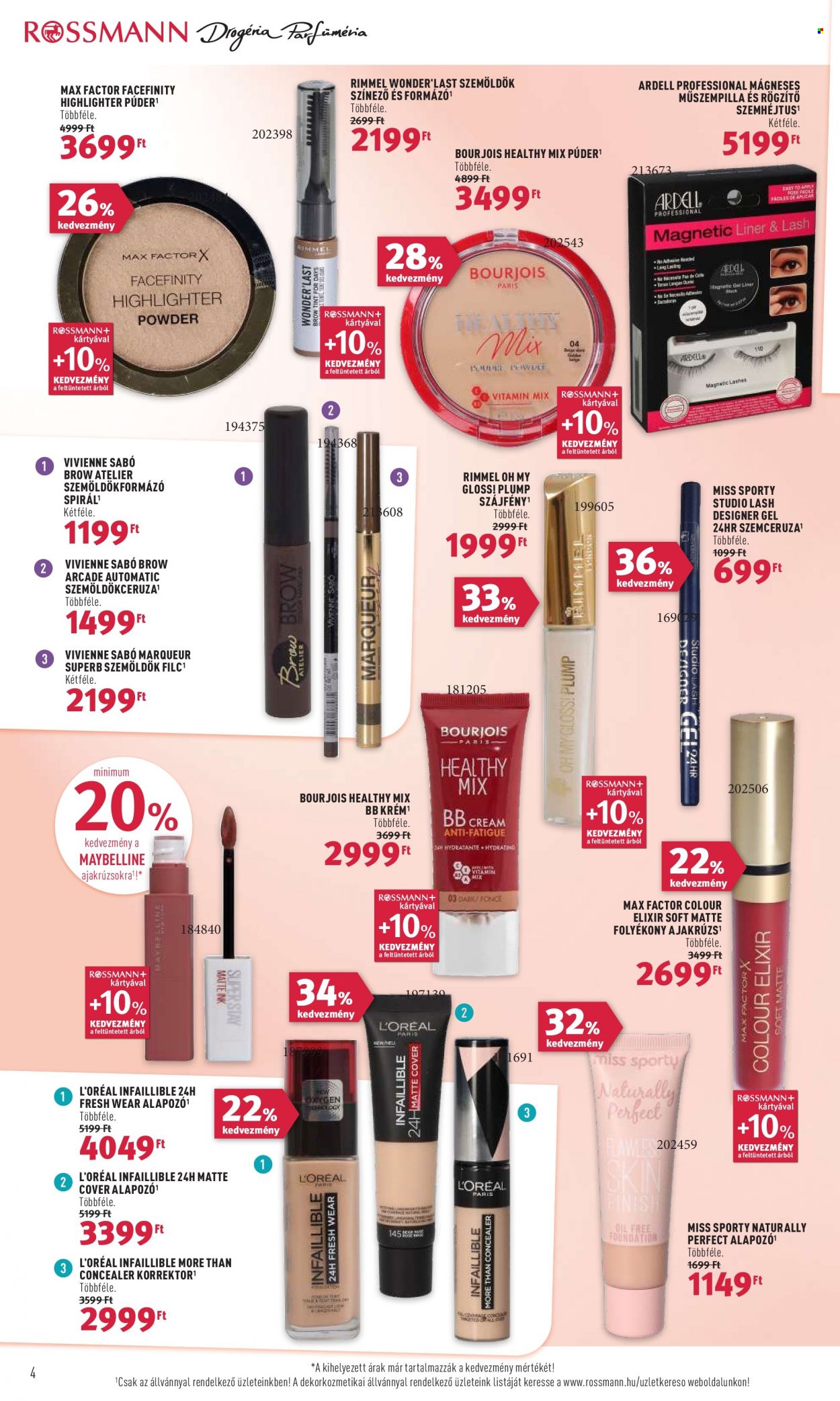 Rossmann akciós újságok - 2022.03.28 - 2022.04.01. Oldal 4