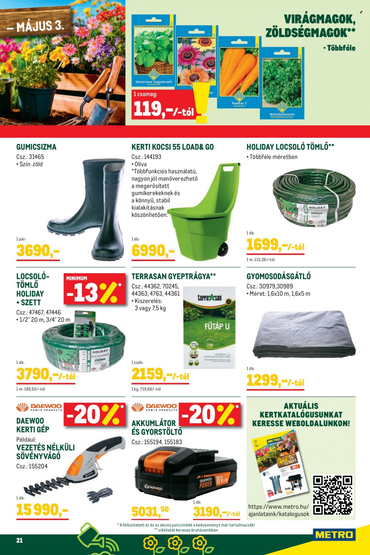 Metro akciós újságok - 2022.03.30 - 2022.04.19. Oldal 21
